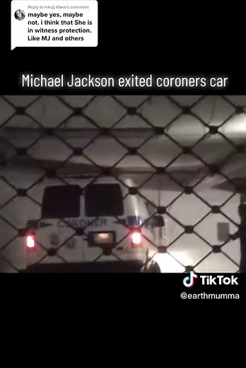 Replying to @Ivkajj Ивка Yes! Remember when the footage was caught of MJ exiting the coroners van? It was everywhere till you couldn’t find it anymore #conspiracytiktok #michaeljackson #michaeljacksonstillalive