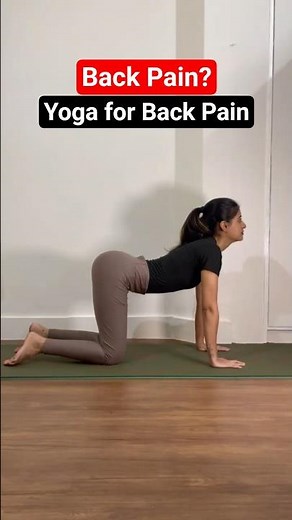 Instant Back Pain Relief with 3 Yoga ractices | Yoga For Back Pain #backpain