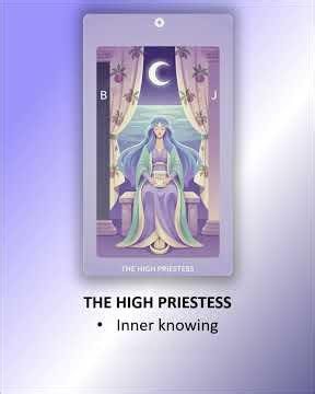 The hidden difference between the Hermit and High Priestess #tarot #shorts