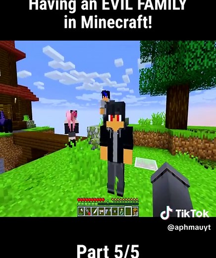 Dealing with an Evil Family in Minecraft
