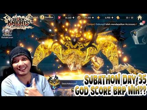 Day 35 Subathon, God of Destruction Letsgo~ | Topup MURAH? ya di POINTTOPUP LAAH