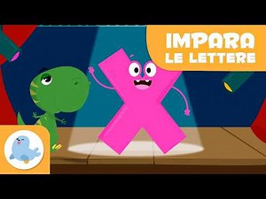 Learn the letter "X" with Max the T-Rex's song - The Alphabet