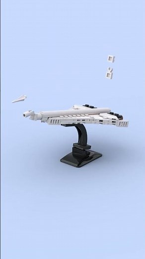 LEGO | MOC | Concorde (Micro Scale) (Free Instructions)