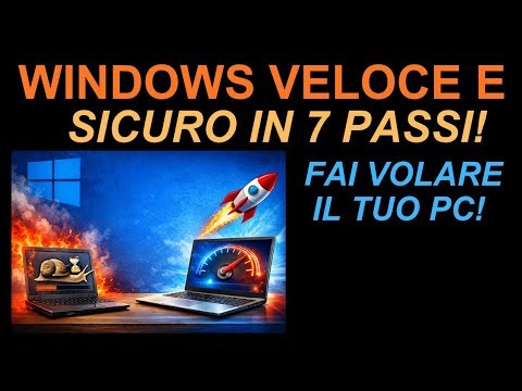 Windows 11 / 10 Super Fast and Secure in 7 Steps Used by Technicians!