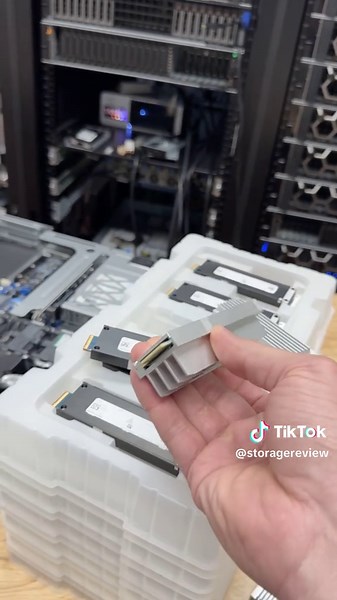 The Gigabyte S183-SH0 is a 1U storage server optimized for data-heavy applications, supporting both 4th and 5th Gen Intel Xeon Scalable CPUs with 32 DDR5 DIMM slots. The server offers 32 hot-swappable E1.S Gen5 NVMe bays and two M.2 slots for boot alongside three PCIe Gen5 slots for expansion. #servers #computers #gigabyte #datacetner #storage #ssd @GIGABYTE