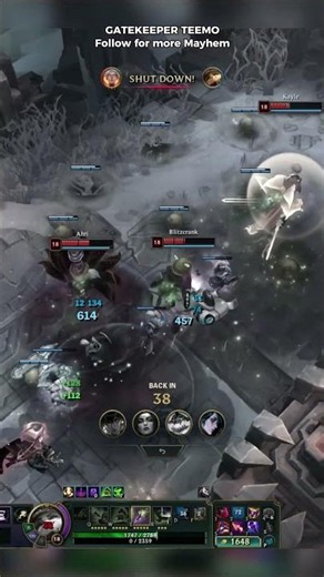 Teemo ARAM Build Covers the ENTIRE Map (Infinite Mushrooms) #arammayhem #leagueoflegends
