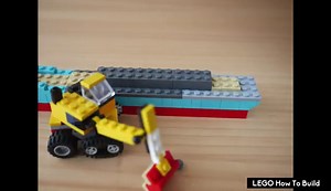 レゴ：ティラノサウルス（恐竜）の作り方 LEGOクラシック10698だけで作ったよ (オリジナル説明書)