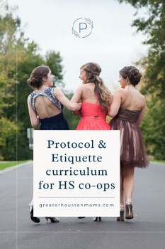 The Protocol Plan | Etiquette & Manners | Homeschool | Classical Conversations