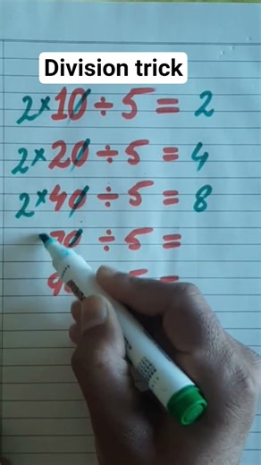 Crazy division trick | How to divide with 5 easy method #viralshorts