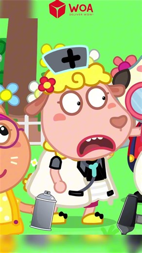 Police Officer Lost Color 🌈 Color Songs #shorts