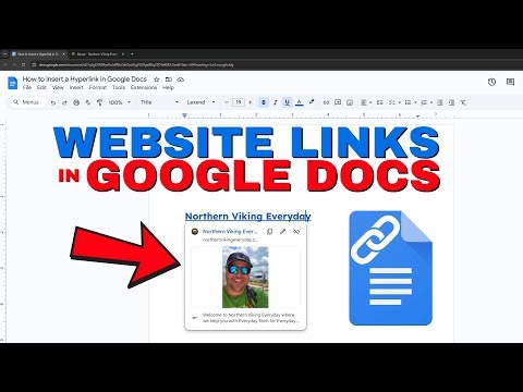 How to Add a Hyperlink in Google Docs