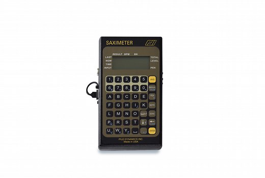 E-Saximeter (E-Sax) Measures Pile Blow Count During Driving