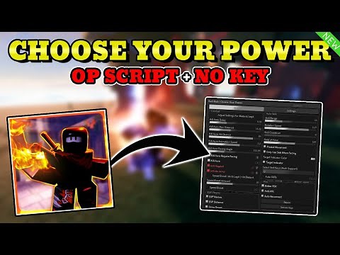 *NO KEY* Choose Your Power Script (KILL AURA, INF JUMP, ESP & MORE) 2025