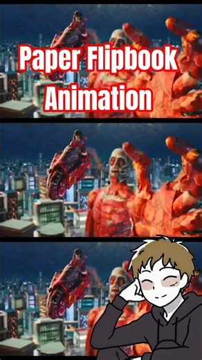 Light Hole a Paper Flipbook Animation