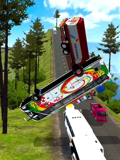 Koleksi Bus Telolet Basuri di Bus Simulator Indonesia