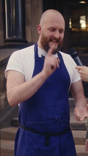 Chef Patron of Edinburgh’s best The Palmerston, Lloyd Morse, with his Best of #Edinburgh