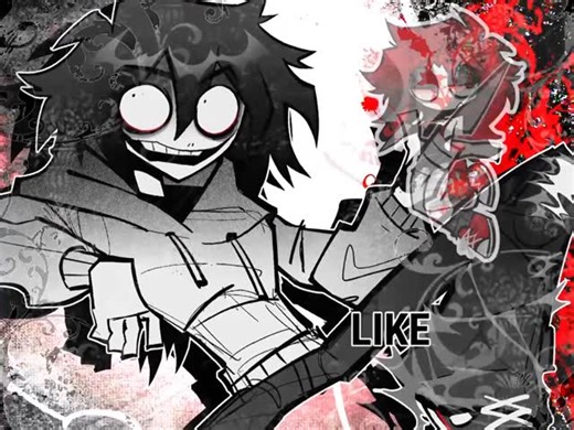 GHOSTIE/BONES 🎸 | JEFF THE KILLER x GHOST [“Your Love” animation meme] ˚₊‧꒰ა🩸໒꒱ ‧₊˚ finally got around to doing this one More on the romance-y side of my... | Instagram