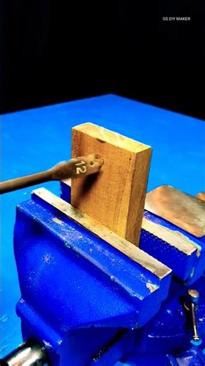 DIY Wood Threading: Fast & Easy Method | #woodworking #usa #diy #shorts 🪵