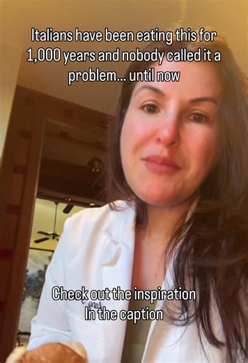 One of my patients came to me worried. He’s Italian, grew up eating cannolis, and someone had just told him they were ultra processed food. He felt like a piece of his culture was being taken away from him. So let’s set the record straight. A real cannoli is ricotta, a fried shell, and a little sugar. That’s it. No lab. No ingredients you can’t pronounce. No 47-step manufacturing process. Just real food, made by hand, the way it’s been done for over a thousand years. The Italians didn’t build on