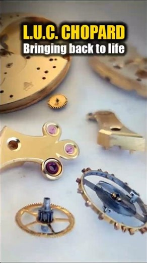 Restoring this L.U.C. Chopard? ✨