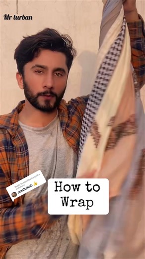 Arabic Turban Style: How to Tie Shemagh Head Wrap