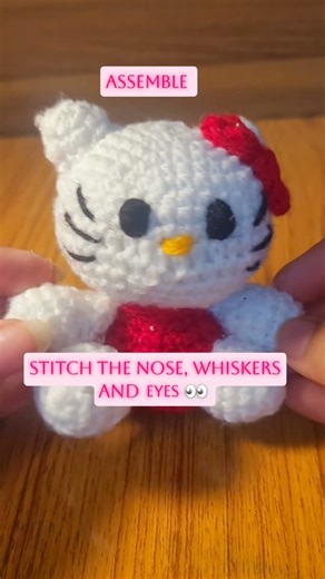 hello kitty #crocheting #crochet #crochetaddict
