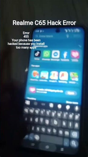 Realme C65 Hack Error