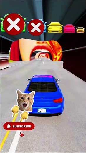 Big and Small Car vs Jinu Half Demon Saja - BeamNG.Drive