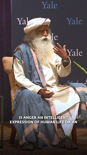 When you are angry, you are literally generating poison in your system. Anger is not an intelligent expression of human life. So the next time you are angry, you must see that you are being stupid because you are turning against yourself. -Sg | Sadhguru