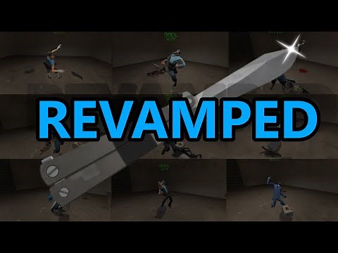 All Team Fortress 2 BACKSTAB Animations REVAMPED