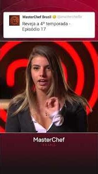 2 HOURS TO FISH + COMPLEX PREPARATION = CHAOS #masterchefbr