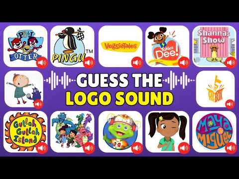 Guess The Classic Preschool Education Show Logo Sound 🔊 | PB&J Otter, Gullah Gullah Island, Pingu