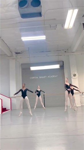 Teaching the Petit Allegro in Center. Osipova Ballet Academy - Vaganova training in California