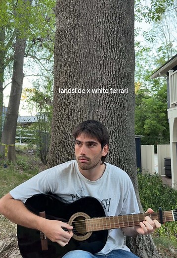 Cover of 'Landslide' and 'White Ferrari' by Frank Ocean