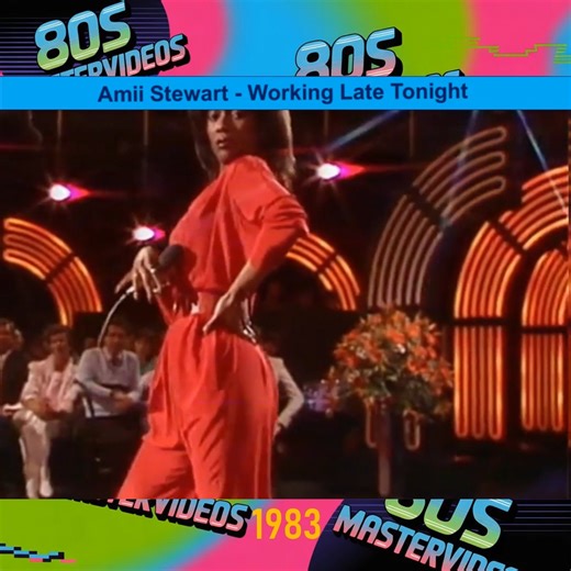 Amii Stewart Working Late Tonight | 80s Mastervideos