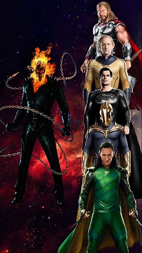 Ghost Rider vs Marvel & DC Universe 🔥 | Who Wins? | Wayne Edits #ghostrider