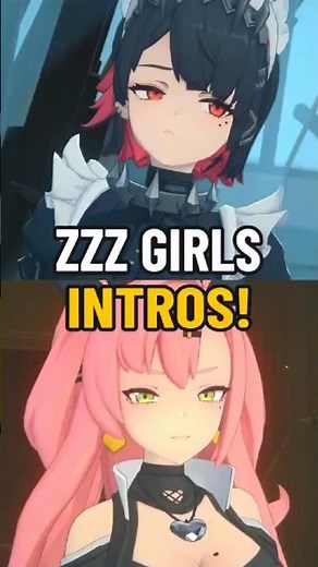 【Zenless Zone Zero】Girls Intro Animations Be Like