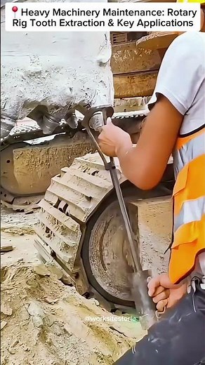 📍Heavy Machinery Maintenance: Rotary Rig Tooth Extraction & Key Applications