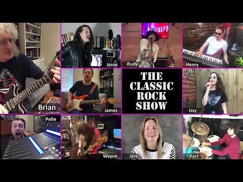 Queen "Hammer to Fall" performed by The Classic Rock Show, with special guest Brian May