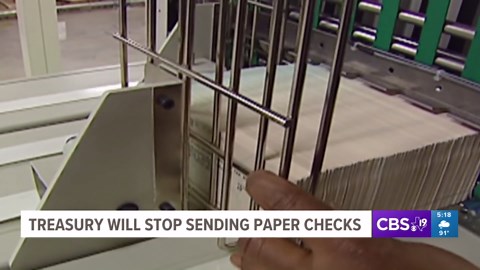 Paper checks are going away beginning Sept. 30