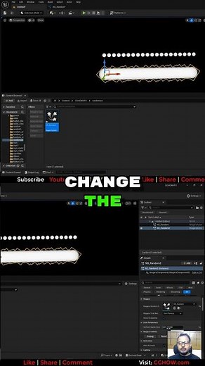 Mastering Particle Size Randomization in UE5 #shorts
