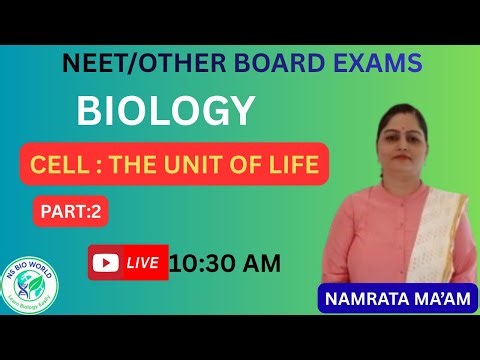 CELL : PART -2 Definition , Structure & Functions | Biology explained in Hindi | | NAMRATA MAIM