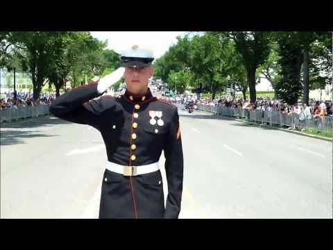 Rolling Thunder XXV 5-27-2012 | Riders Were Saluted by Three Marines