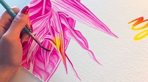 51K views · 1.8K reactions | The extended version of the Viva La Summer video is up on Youtube! Watch me paint in real time :) Link in comments below Music - S G Lewis - Yours (Pryces Remix) | Sanjana's Art | Facebook