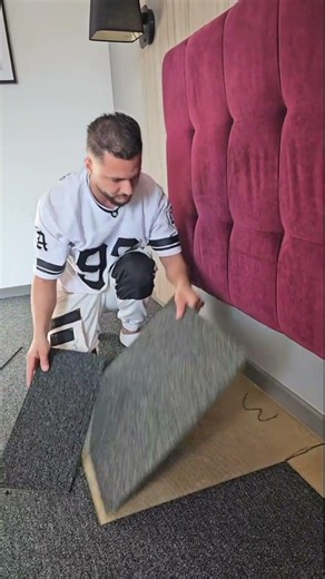 Carpet cutting precision that's actually insane #flooring #transformation #satisfying