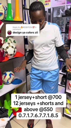 Replying to @🔥NESBIT254💯 We are located at royal palms mall (former magic business center)along Ronald ngala street wing A first floor shop no AM37…We open Monday-Saturday 9:30am-7:30pm #creatorsearchinsights #fyp #cheapfootballboots #kidsfootball #jersey