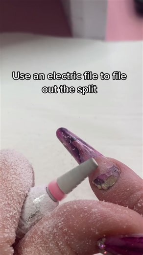 How I Fixed My Split Nail | Nail Tutorial & Tips