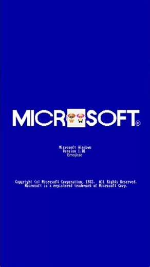 Windows 1.01 emojicat