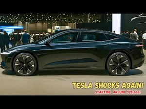 2026 Tesla Model 2 FIRST LOOK - Tesla $25,000 Car Is Finally Here!
