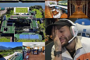 Neymar, visite de sa maison à 8M€ dans le viseur de la justice brésilienne